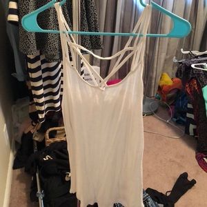 White tank top
